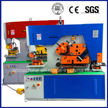 Q35y 30 Hydraulic Punching Machinery Processing Plate Shearing Universal Ironworker